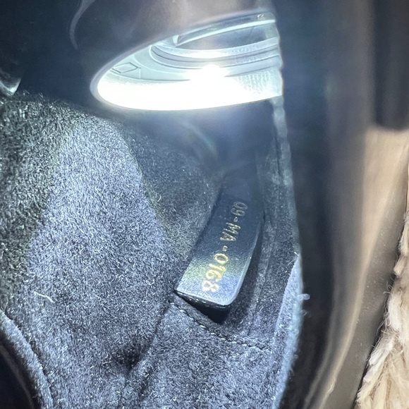 Authentic Christian Dior Mini Saddle bag in Black Calfskin Leather - Picture 6 of 14